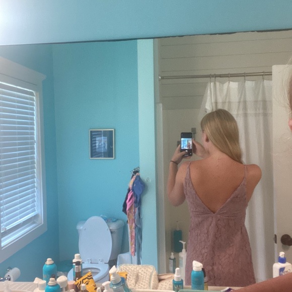 Purple, mini Free People dress - Picture 4 of 4